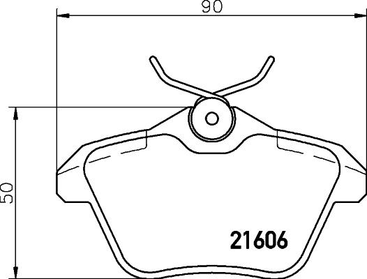 DON PCP1498 - Kit de plaquettes de frein, frein à disque cwaw.fr