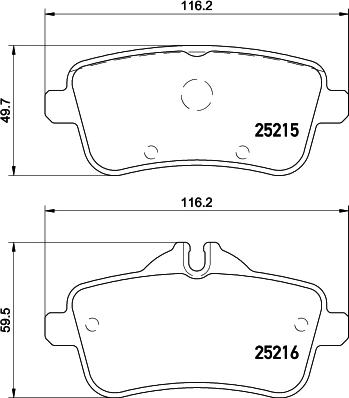 DON PCP1449 - Kit de plaquettes de frein, frein à disque cwaw.fr