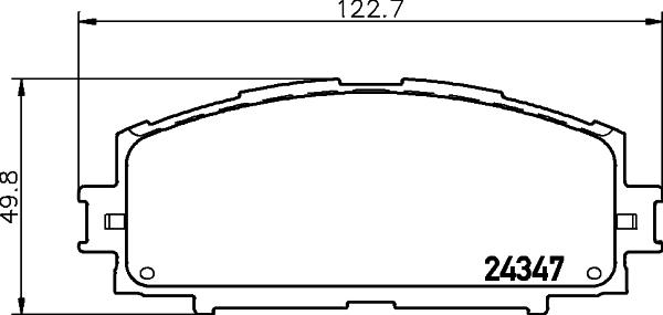 DON PCP1441 - Kit de plaquettes de frein, frein à disque cwaw.fr