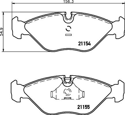 DON PCP1465 - Kit de plaquettes de frein, frein à disque cwaw.fr