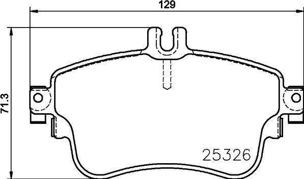 DON PCP1409 - Kit de plaquettes de frein, frein à disque cwaw.fr