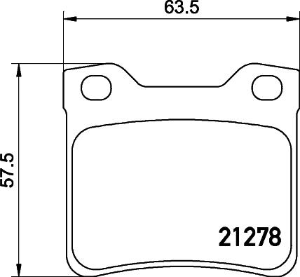 DON PCP1404 - Kit de plaquettes de frein, frein à disque cwaw.fr