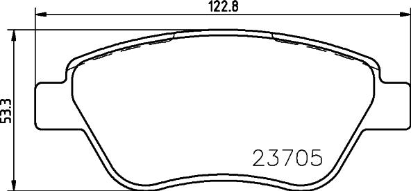 DON PCP1475 - Kit de plaquettes de frein, frein à disque cwaw.fr