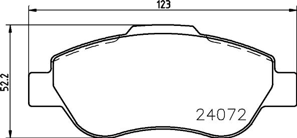 DON PCP1556 - Kit de plaquettes de frein, frein à disque cwaw.fr