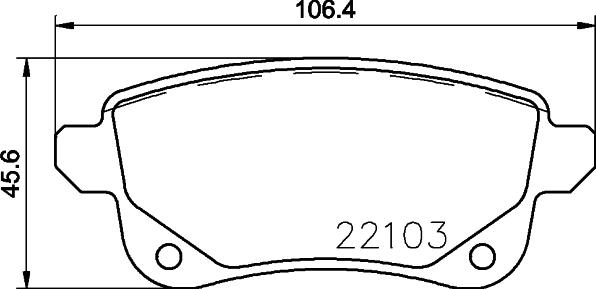 DON PCP1586 - Kit de plaquettes de frein, frein à disque cwaw.fr