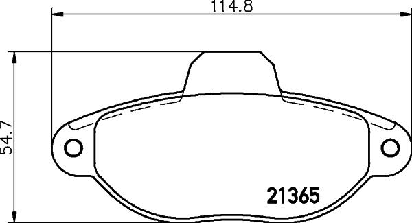 DON PCP1529 - Kit de plaquettes de frein, frein à disque cwaw.fr