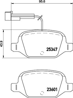 DON PCP1520 - Kit de plaquettes de frein, frein à disque cwaw.fr