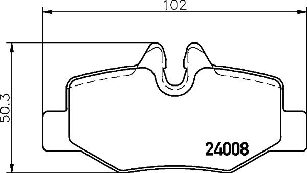 DON PCP1640 - Kit de plaquettes de frein, frein à disque cwaw.fr