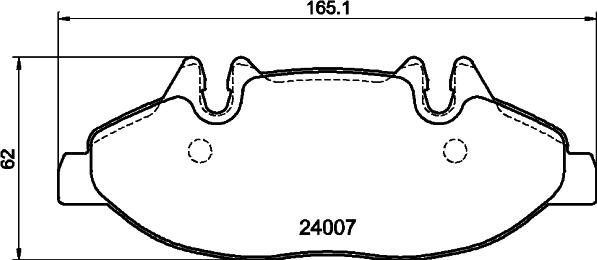 DON PCP1668 - Kit de plaquettes de frein, frein à disque cwaw.fr