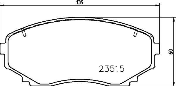 DON PCP1612 - Kit de plaquettes de frein, frein à disque cwaw.fr