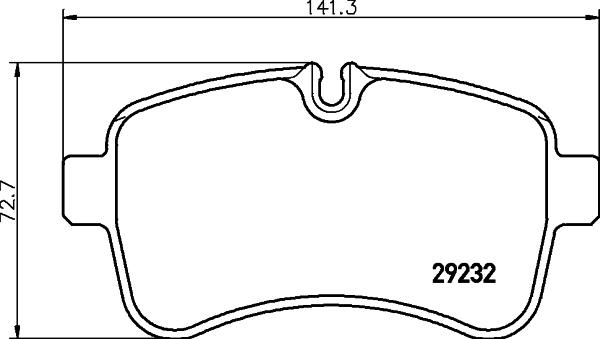 DON PCP1680 - Kit de plaquettes de frein, frein à disque cwaw.fr