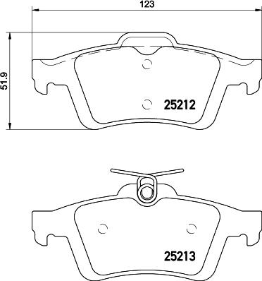 DON PCP1040 - Kit de plaquettes de frein, frein à disque cwaw.fr