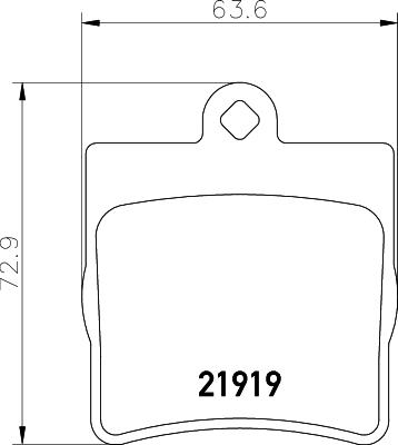 DON PCP1050 - Kit de plaquettes de frein, frein à disque cwaw.fr