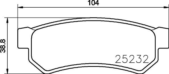 DON PCP1085 - Kit de plaquettes de frein, frein à disque cwaw.fr