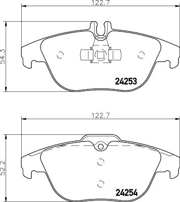 DON PCP1021 - Kit de plaquettes de frein, frein à disque cwaw.fr