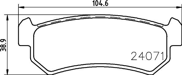 DON PCP1149 - Kit de plaquettes de frein, frein à disque cwaw.fr