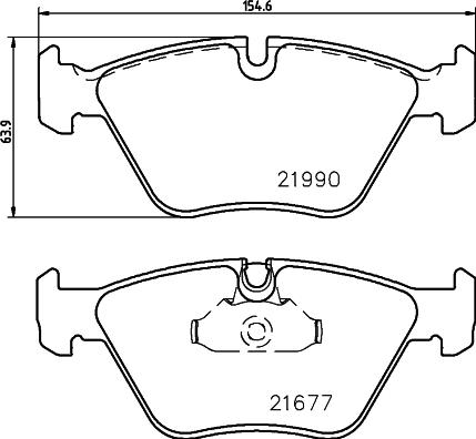 DON PCP1137 - Kit de plaquettes de frein, frein à disque cwaw.fr