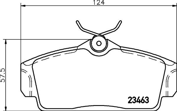 DON PCP1170 - Kit de plaquettes de frein, frein à disque cwaw.fr