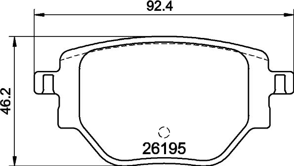 DON PCP1809 - Kit de plaquettes de frein, frein à disque cwaw.fr