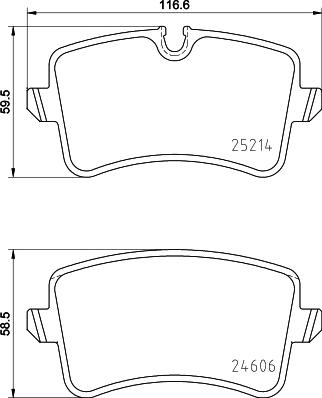 DON PCP1304 - Kit de plaquettes de frein, frein à disque cwaw.fr