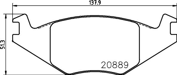 DON PCP1310 - Kit de plaquettes de frein, frein à disque cwaw.fr