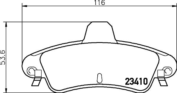 DON PCP1339 - Kit de plaquettes de frein, frein à disque cwaw.fr