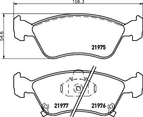 DON PCP1329 - Kit de plaquettes de frein, frein à disque cwaw.fr