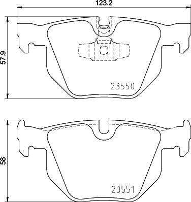 DON PCP1324 - Kit de plaquettes de frein, frein à disque cwaw.fr