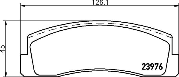 DON PCP1299 - Kit de plaquettes de frein, frein à disque cwaw.fr