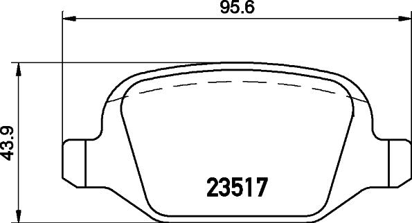 DON PCP1283 - Kit de plaquettes de frein, frein à disque cwaw.fr