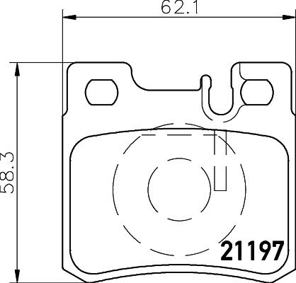 DON PCP1232 - Kit de plaquettes de frein, frein à disque cwaw.fr