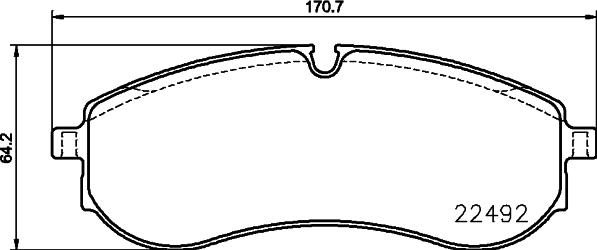 DON PCP1758 - Kit de plaquettes de frein, frein à disque cwaw.fr