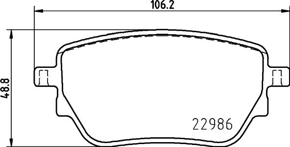 DON PCP1717 - Kit de plaquettes de frein, frein à disque cwaw.fr