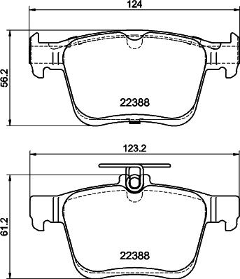 DON PCP2047 - Kit de plaquettes de frein, frein à disque cwaw.fr