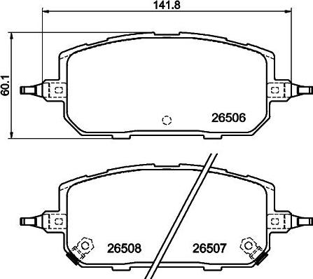 DON PCP2062 - Kit de plaquettes de frein, frein à disque cwaw.fr