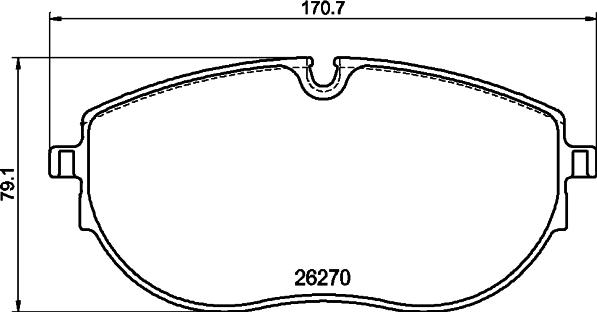 DON PCP2027 - Kit de plaquettes de frein, frein à disque cwaw.fr