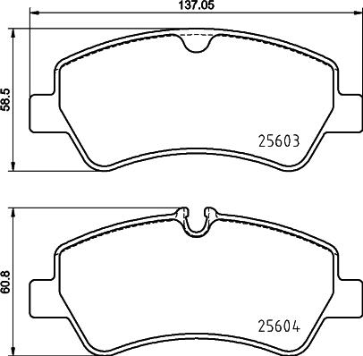 DON PCP2151 - Kit de plaquettes de frein, frein à disque cwaw.fr