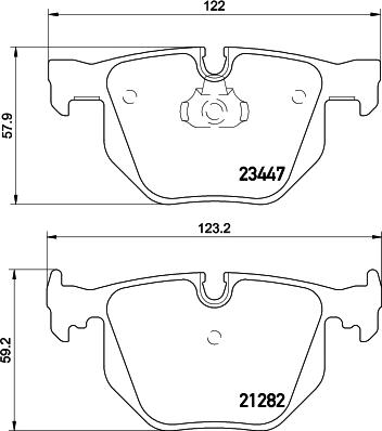 DON PCP2118 - Kit de plaquettes de frein, frein à disque cwaw.fr