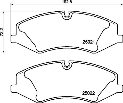 DON PCP2180 - Kit de plaquettes de frein, frein à disque cwaw.fr