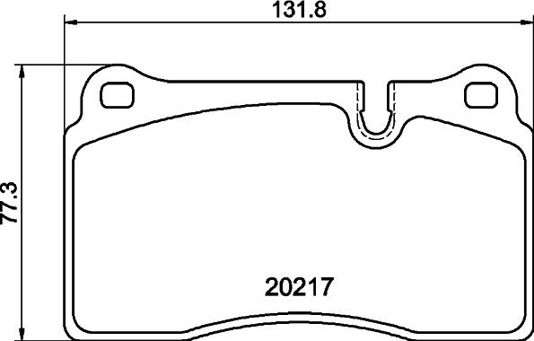 DON PCP2181 - Kit de plaquettes de frein, frein à disque cwaw.fr