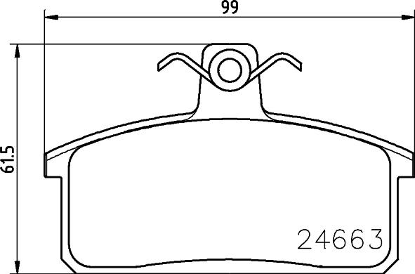 DON PCP2130 - Kit de plaquettes de frein, frein à disque cwaw.fr