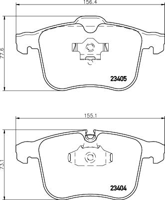 DON PCP2126 - Kit de plaquettes de frein, frein à disque cwaw.fr