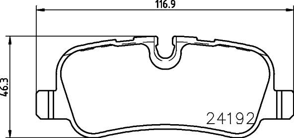 DON PCP2177 - Kit de plaquettes de frein, frein à disque cwaw.fr