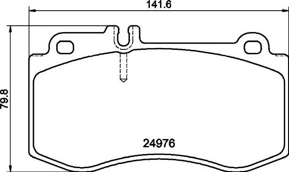 DON PCP2208 - Kit de plaquettes de frein, frein à disque cwaw.fr