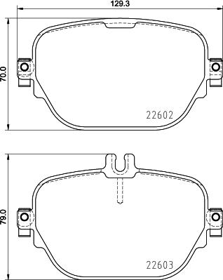 DON PCP2210 - Kit de plaquettes de frein, frein à disque cwaw.fr