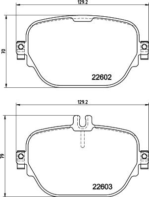 DON PCP2212 - Kit de plaquettes de frein, frein à disque cwaw.fr