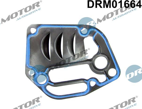 Dr.Motor Automotive DRM01664 - Joint d'étanchéité, boîtier de filtre à huile cwaw.fr