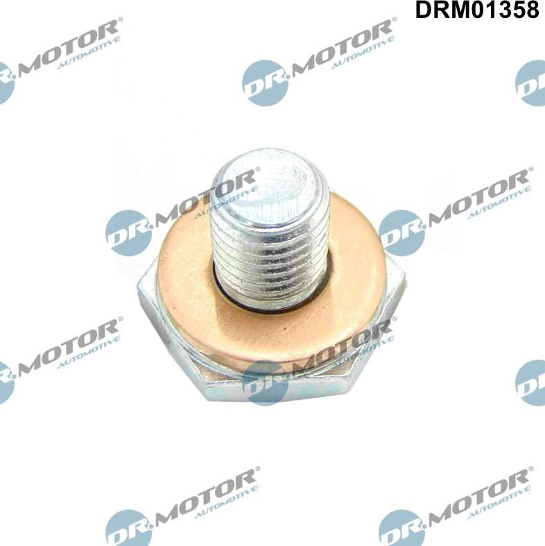 Dr.Motor Automotive DRM01358 - Vis-bouchon, carter d'huile cwaw.fr