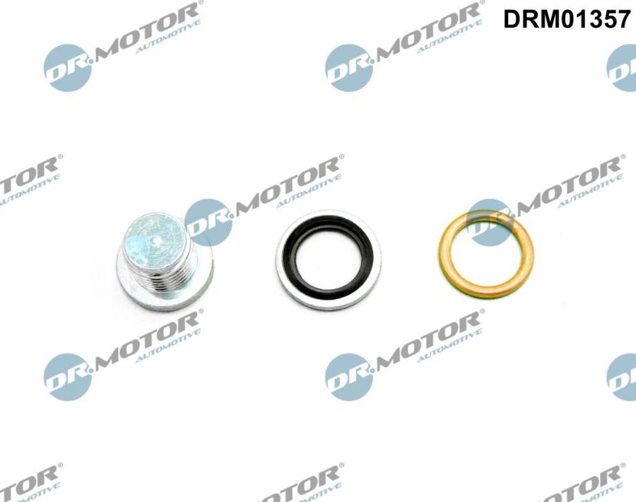 Dr.Motor Automotive DRM01357 - Vis-bouchon, carter d'huile cwaw.fr