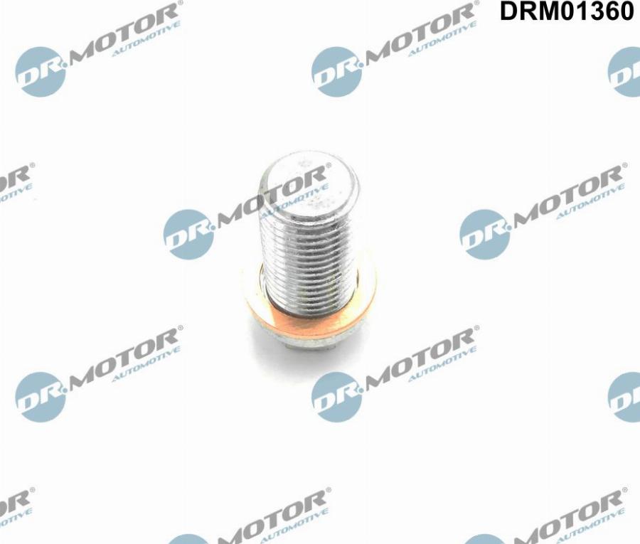 Dr.Motor Automotive DRM01360 - Vis-bouchon, carter d'huile cwaw.fr